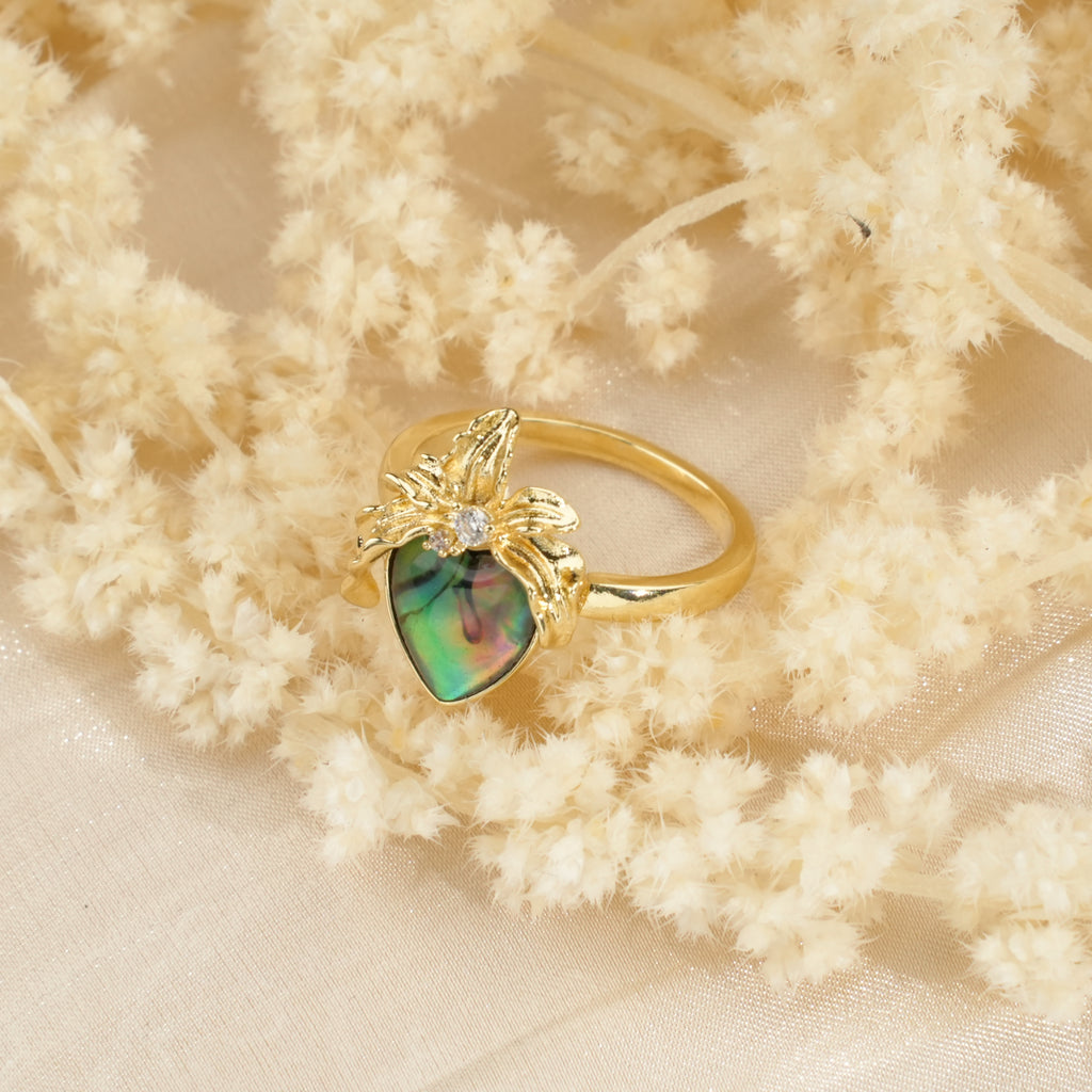 Abalone Pearl Ring