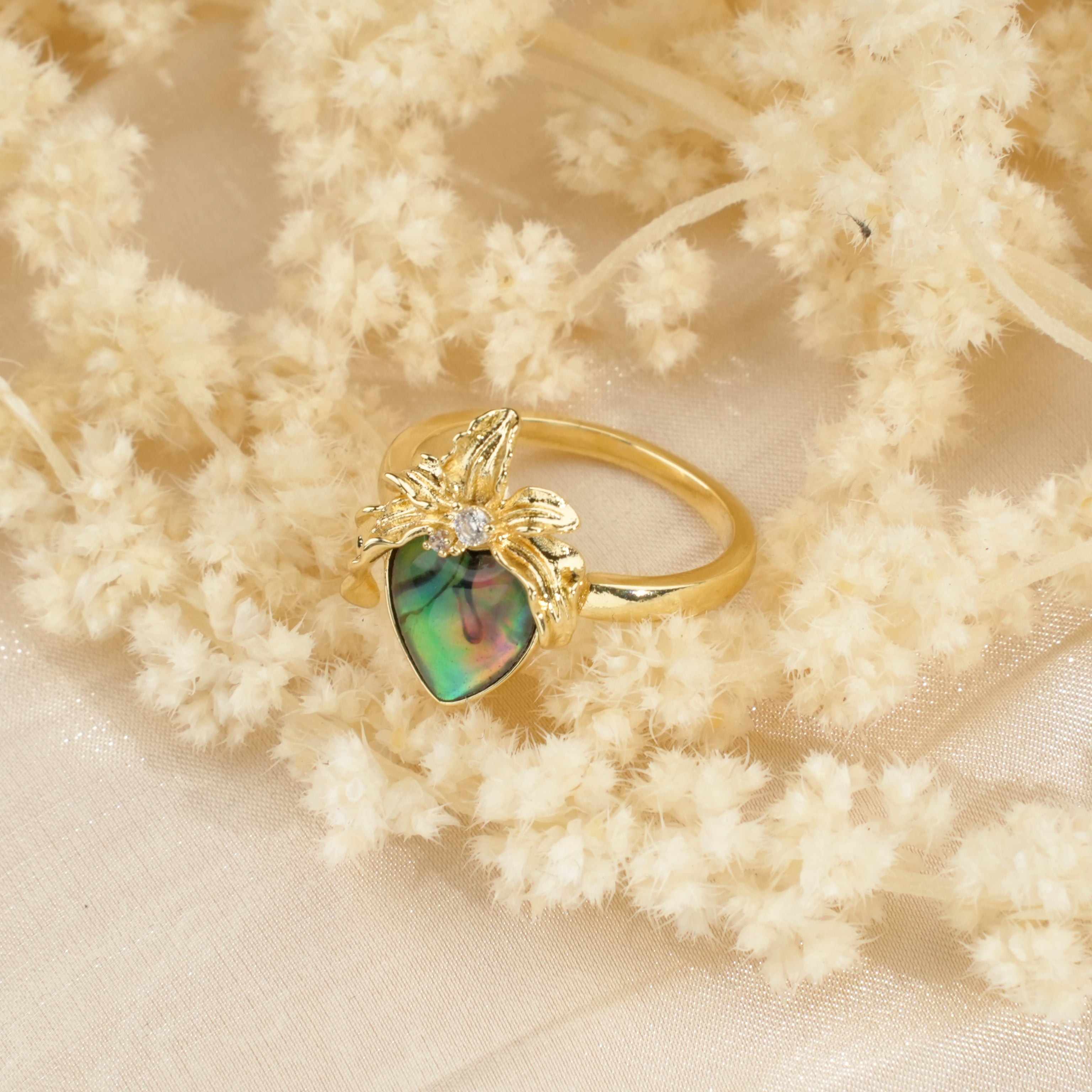 Abalone Pearl Ring