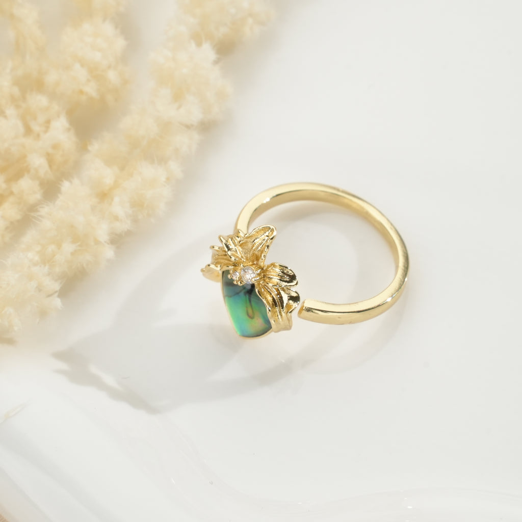 Abalone Pearl Ring
