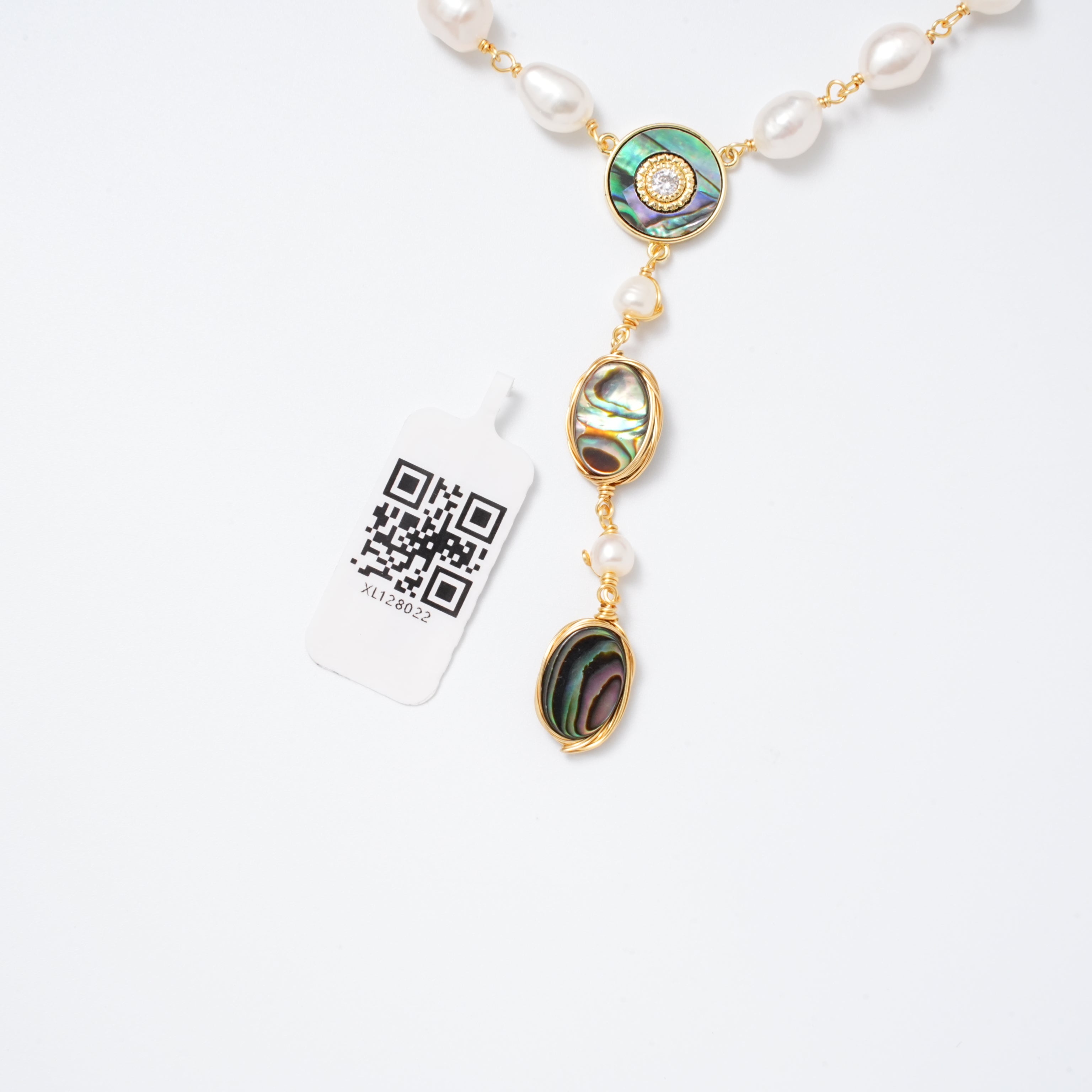 Dopamine Glow Pearl Necklac