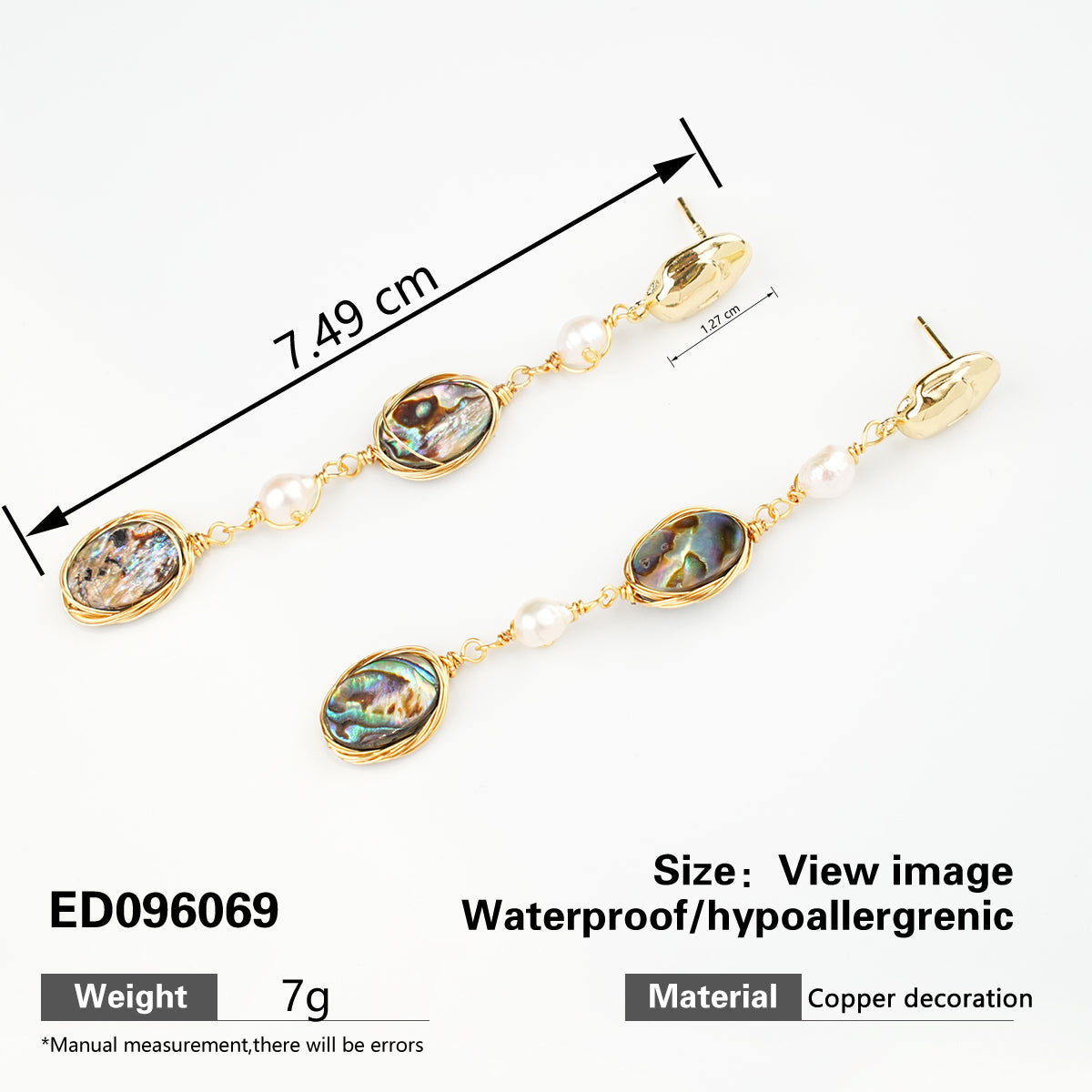 Baroque Glow Pearl Drop Earrings